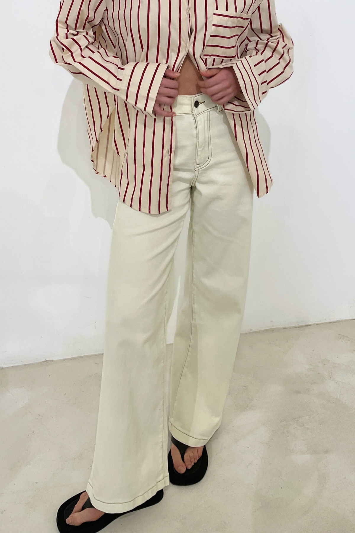 NOAH JEANS - CREAM