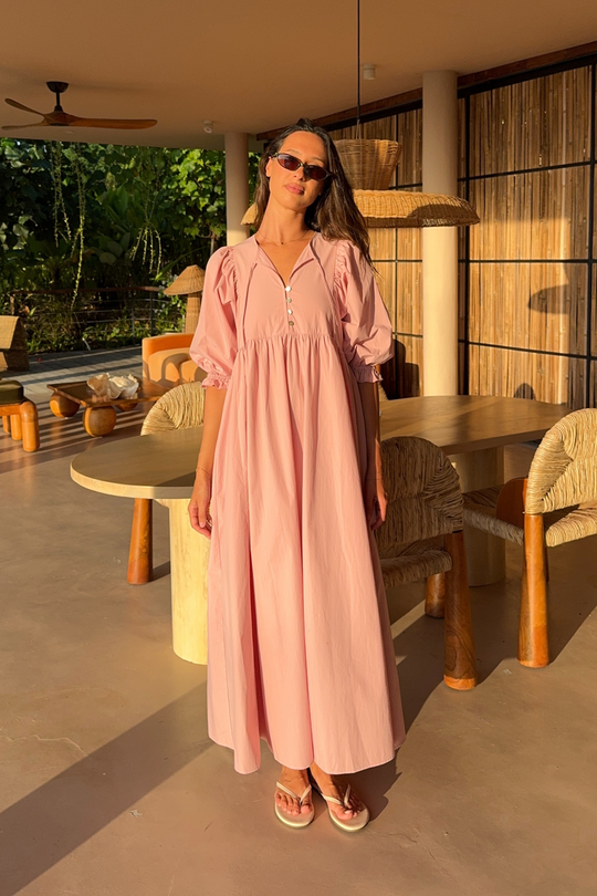 ELLIDY DRESS - BLUSH