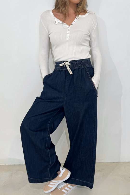 CHARLI PANTS - INDIGO