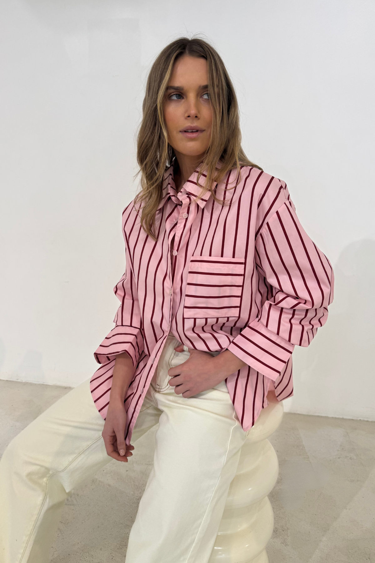 LEXI SHIRT - PINK