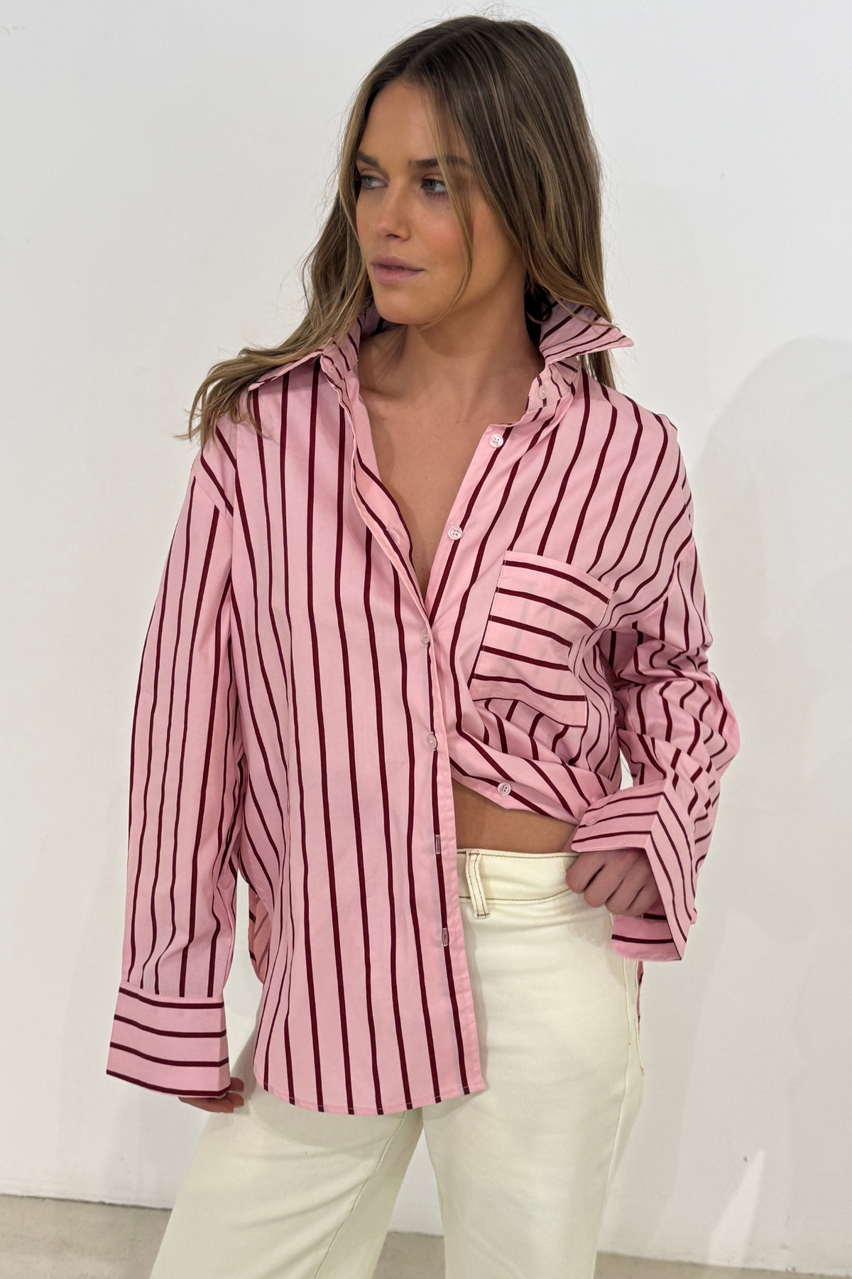 LEXI SHIRT - PINK