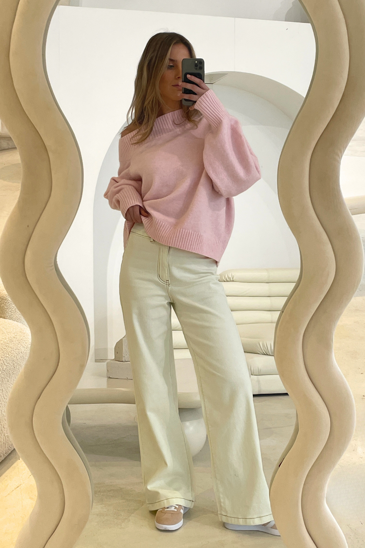 NOAH JEANS - CREAM