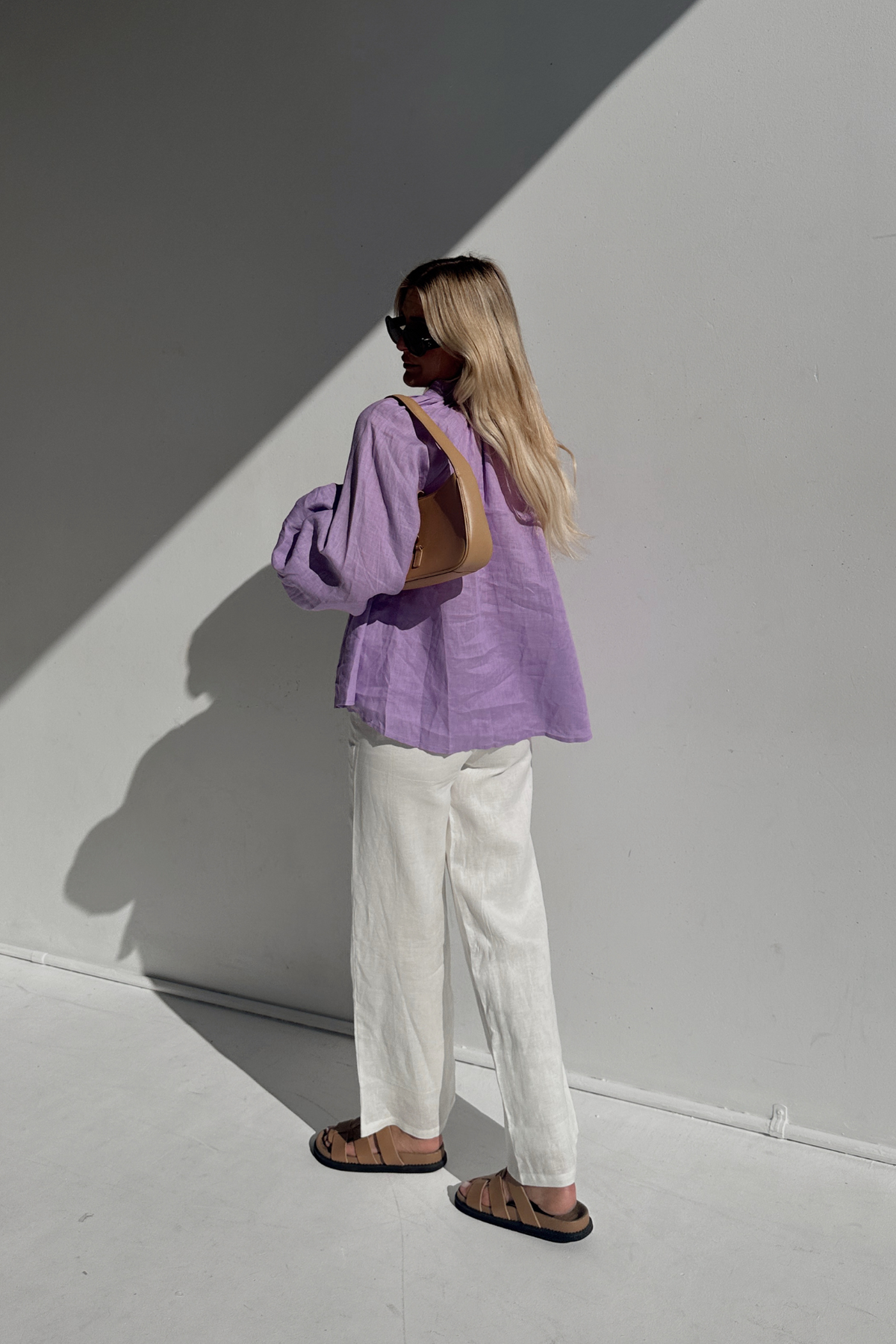 HANSEL BLOUSE- LILAC