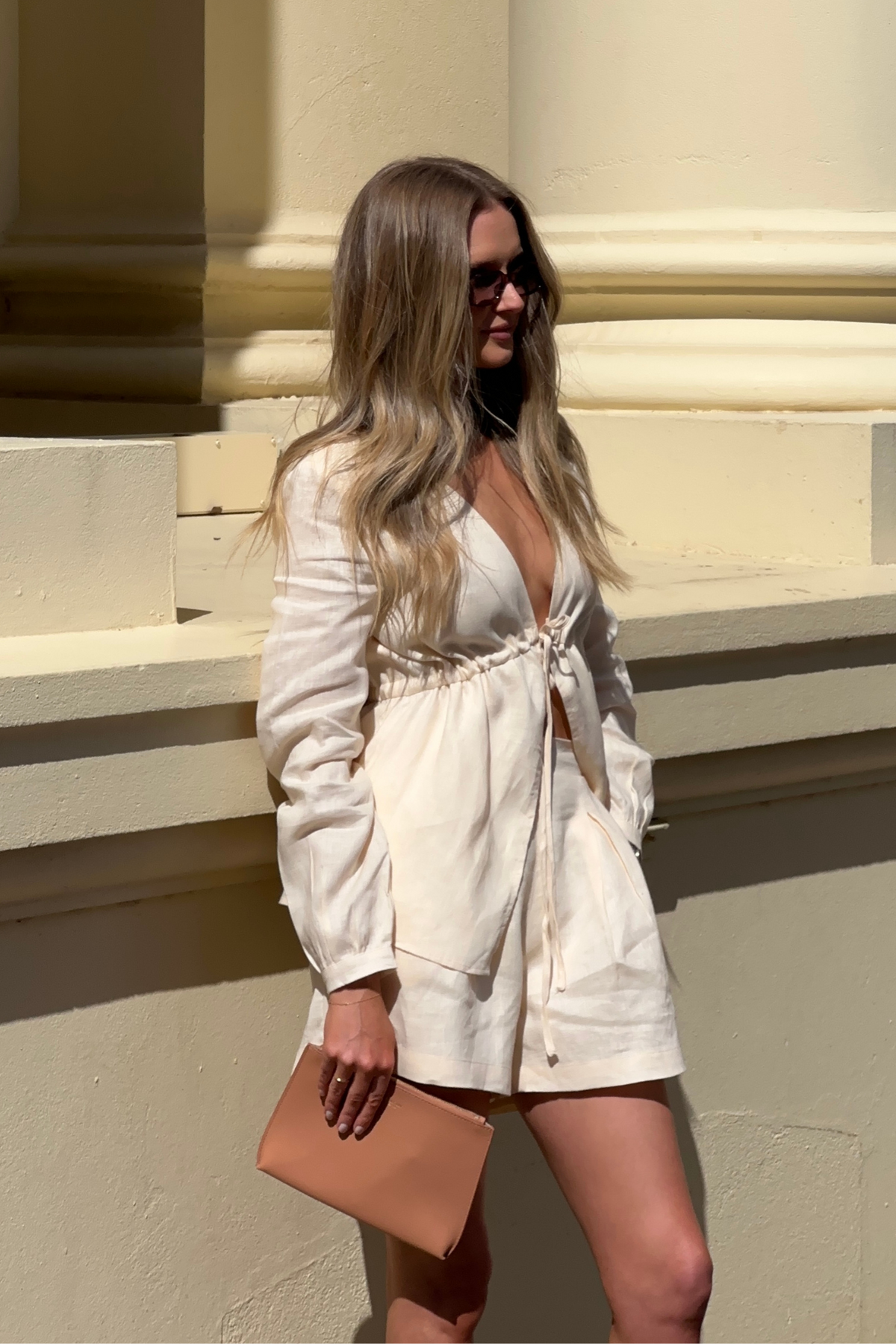 LIA BLOUSE - BUTTER