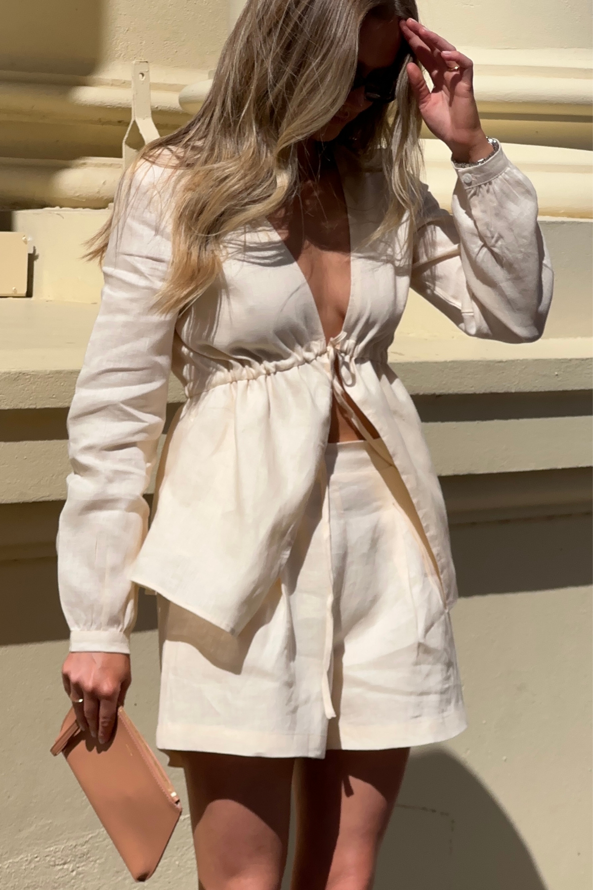 LIA BLOUSE - BUTTER