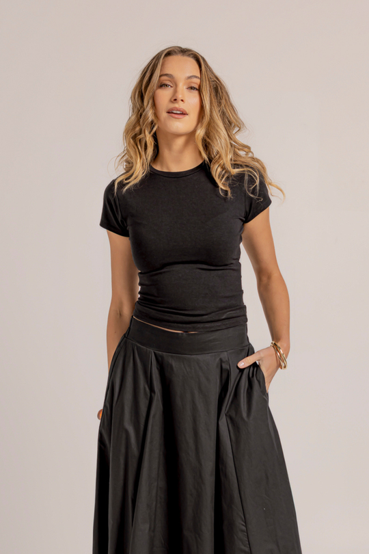 LEXI TEE - BLACK