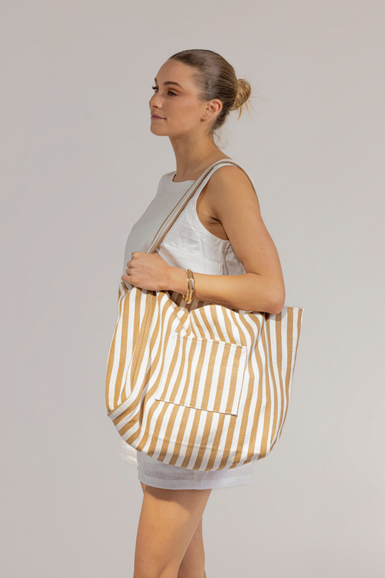 TOTE BAG - TAN