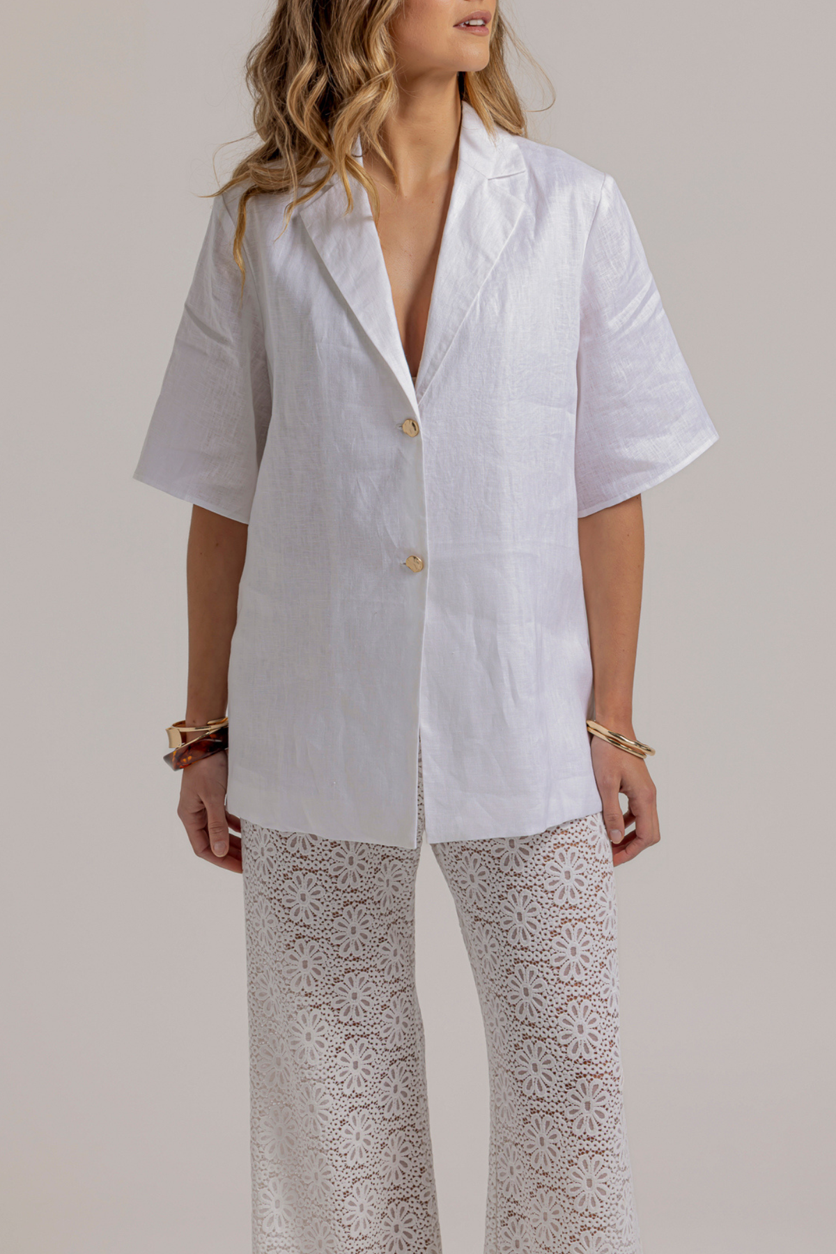 FLEUR SHIRT - WHITE