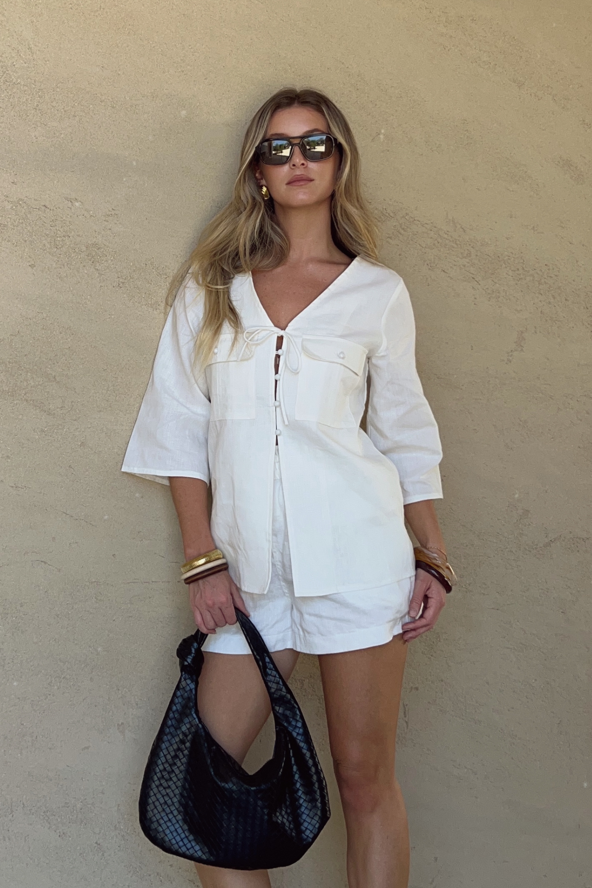 MALI BLOUSE - WHITE