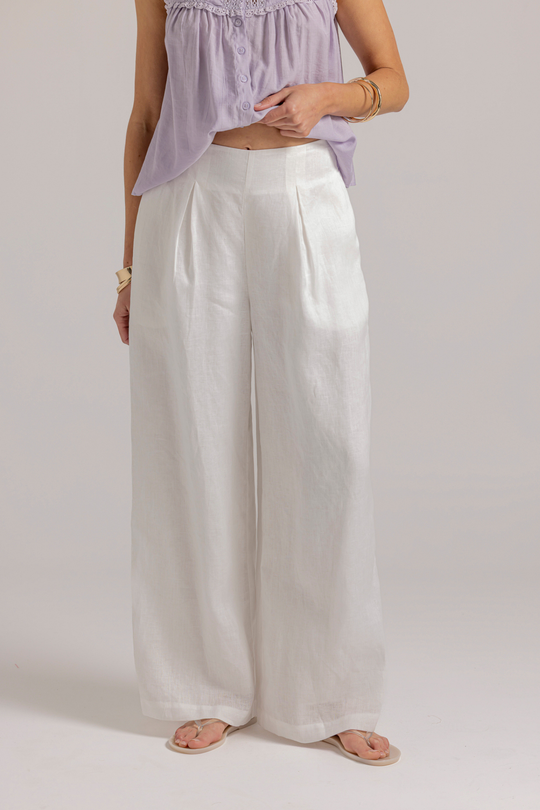 ROMA PANT - WHITE