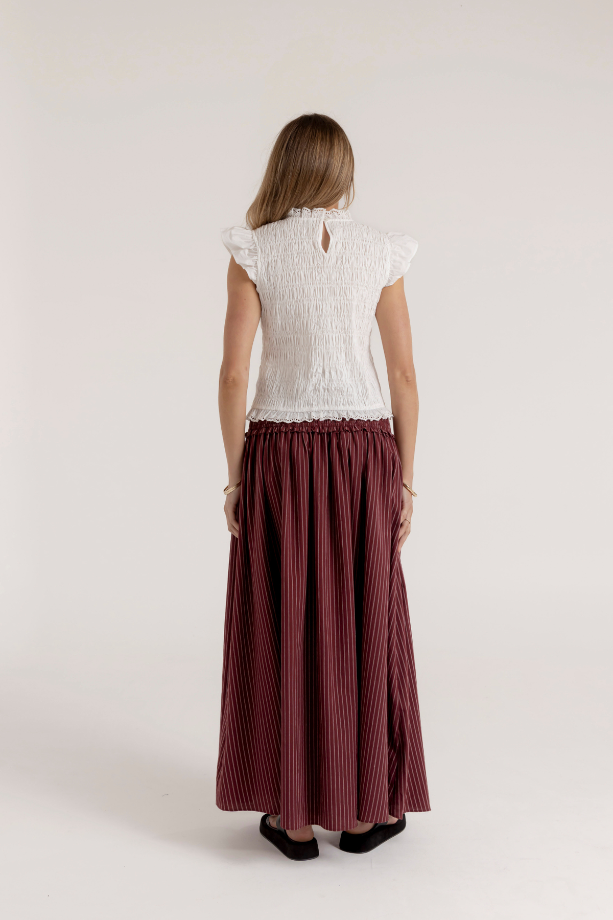 DREW SKIRT - WINE