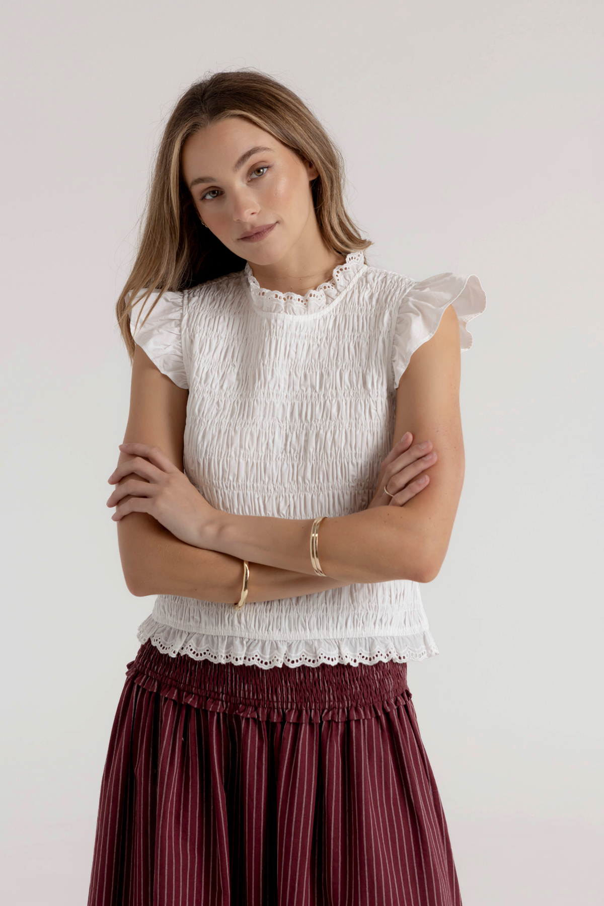 ELLE TOP - WHITE