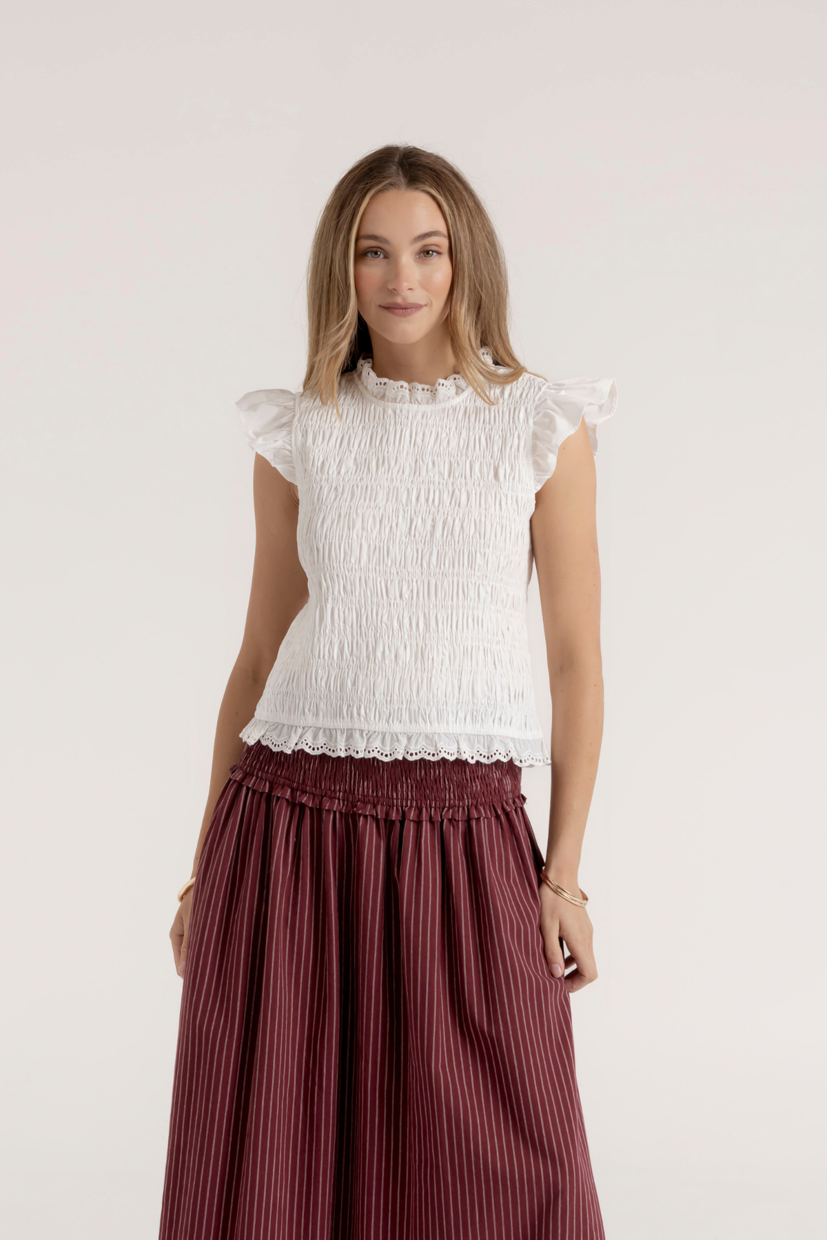 ELLE TOP - WHITE