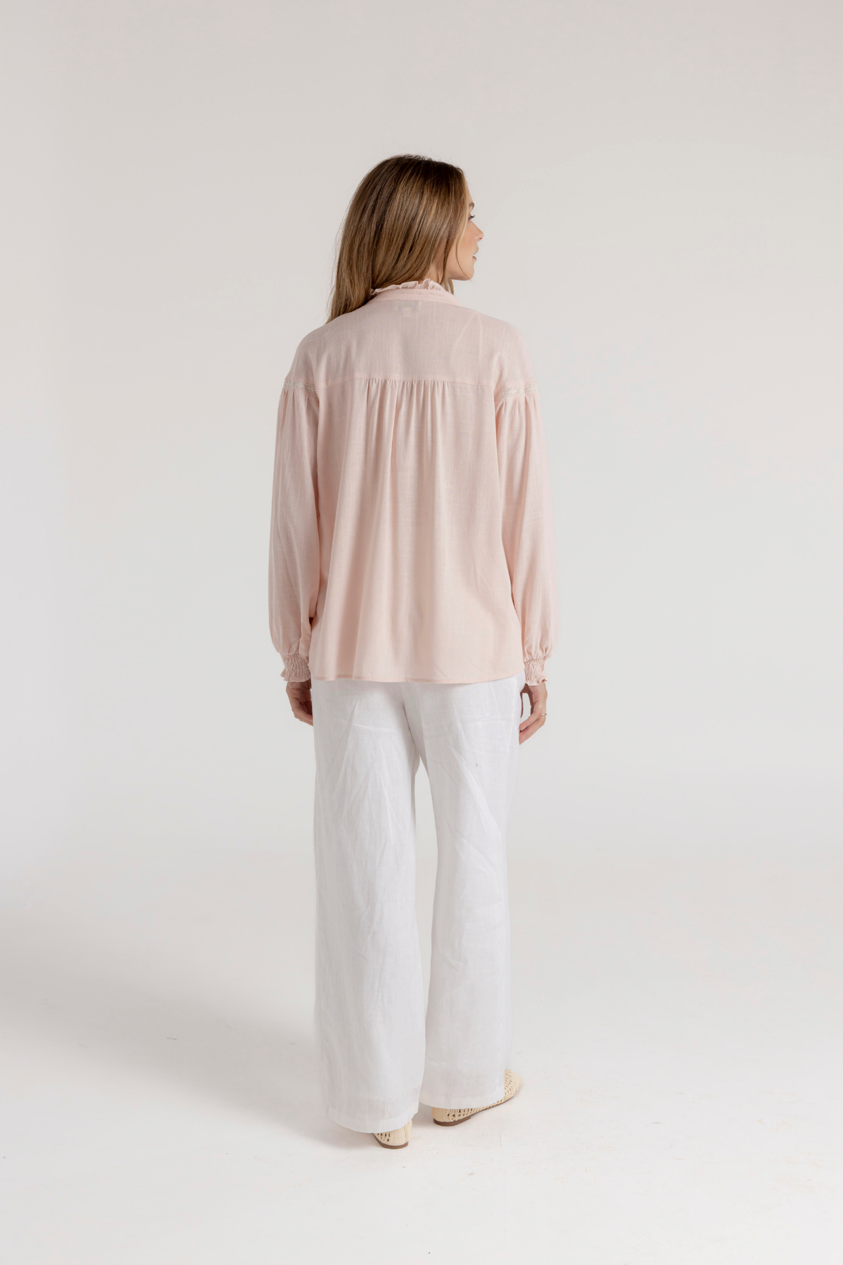 ANDIE BLOUSE - SOFT PINK