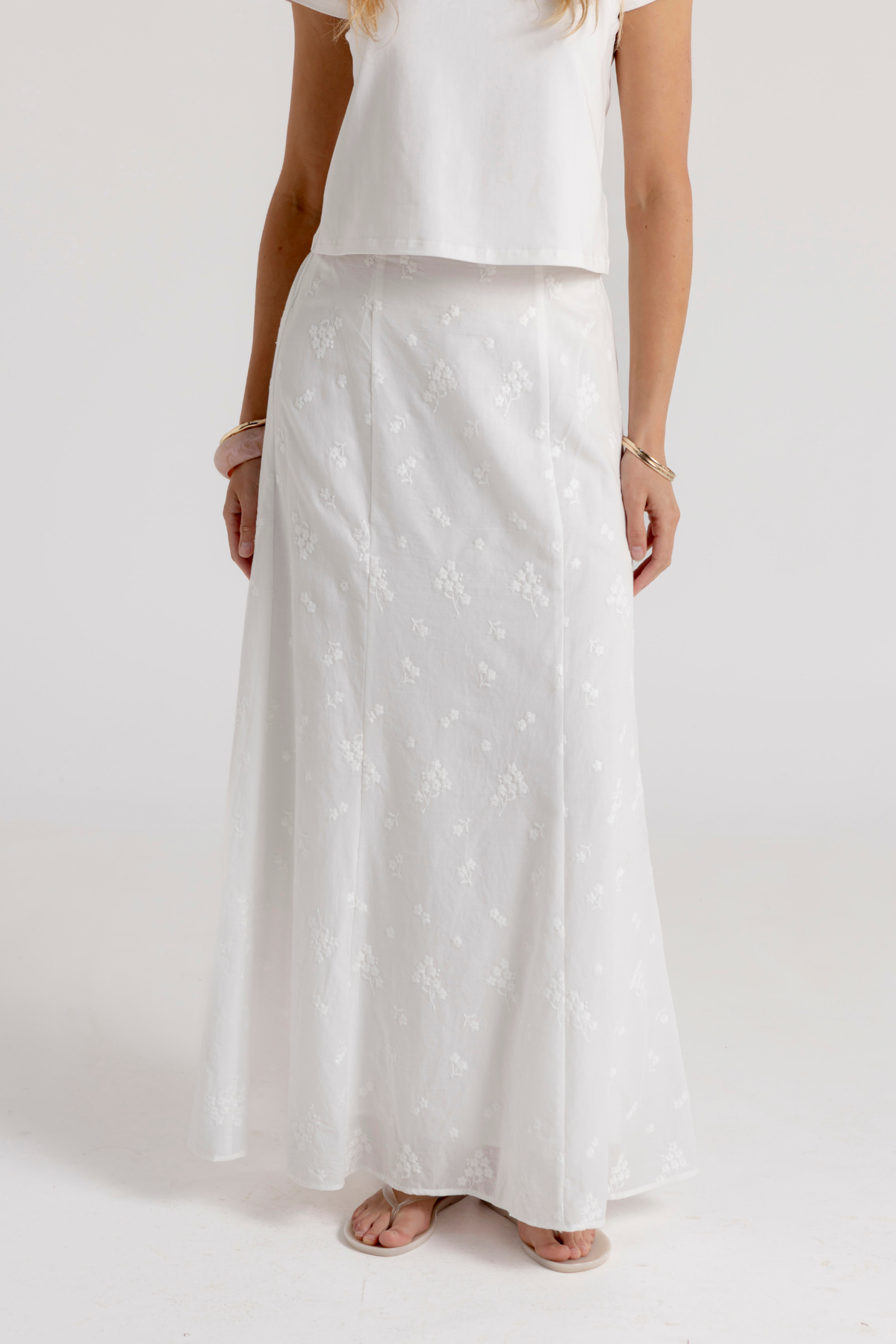 DANA SKIRT - WHITE
