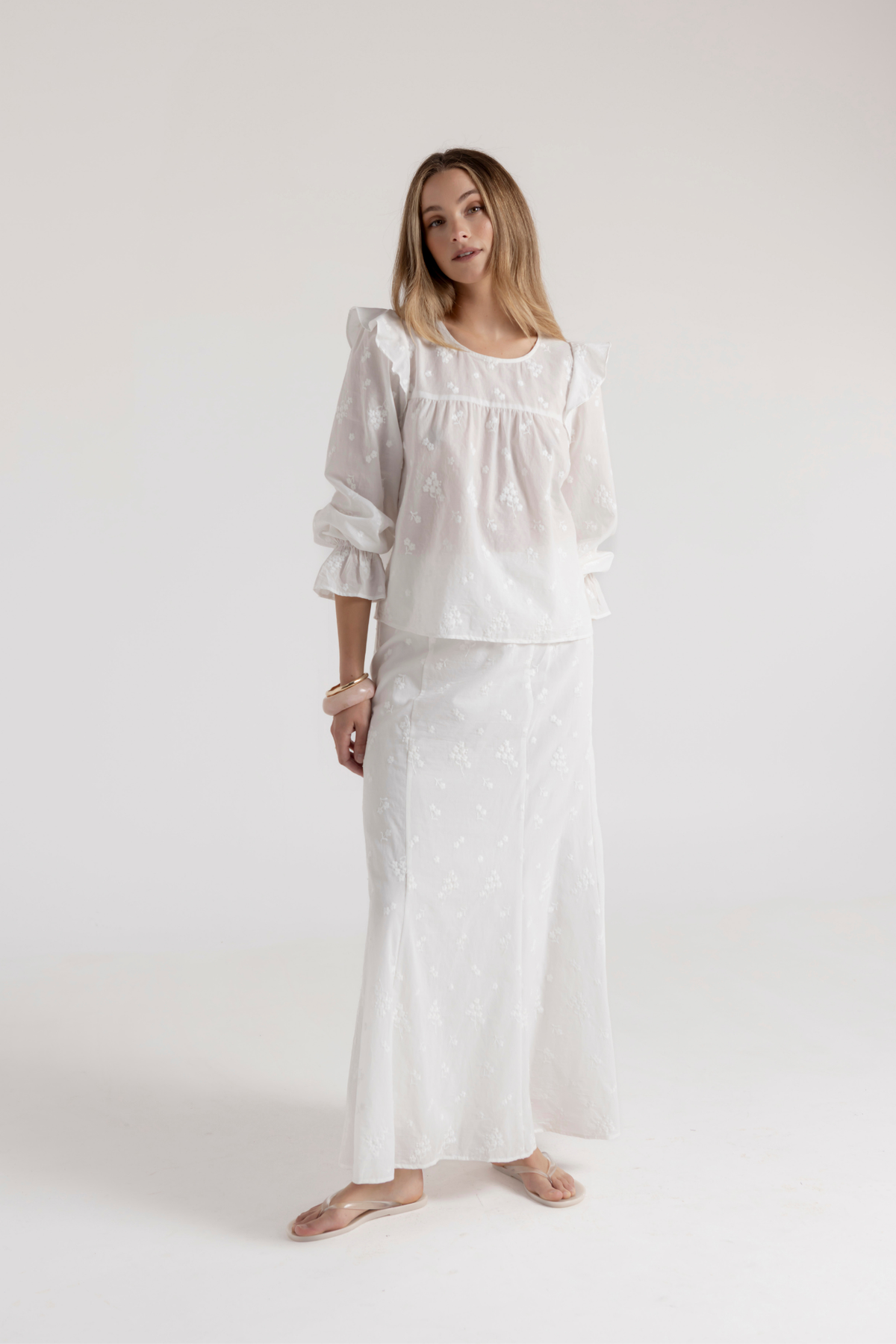 DANA SKIRT - WHITE