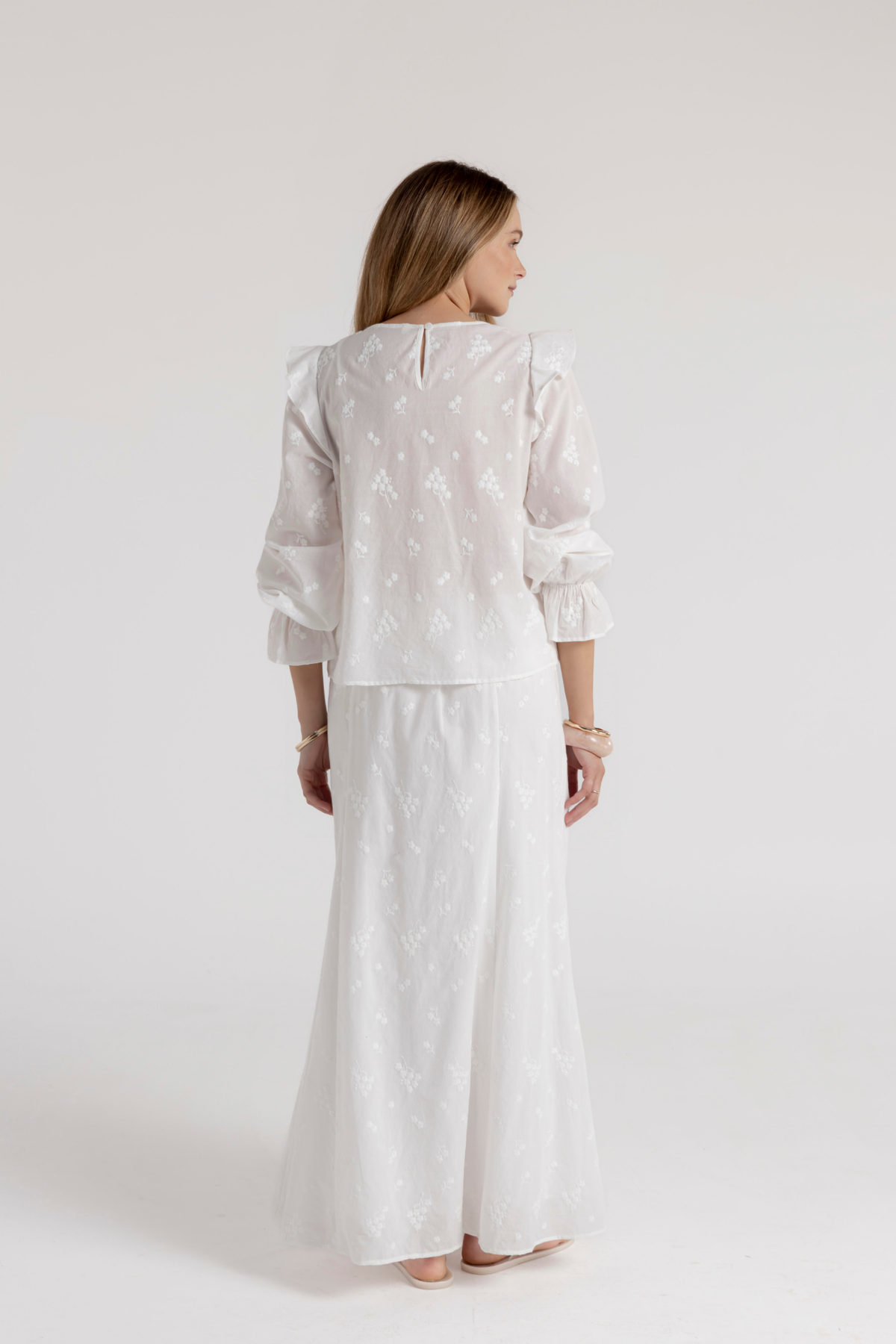 EVA BLOUSE - WHITE