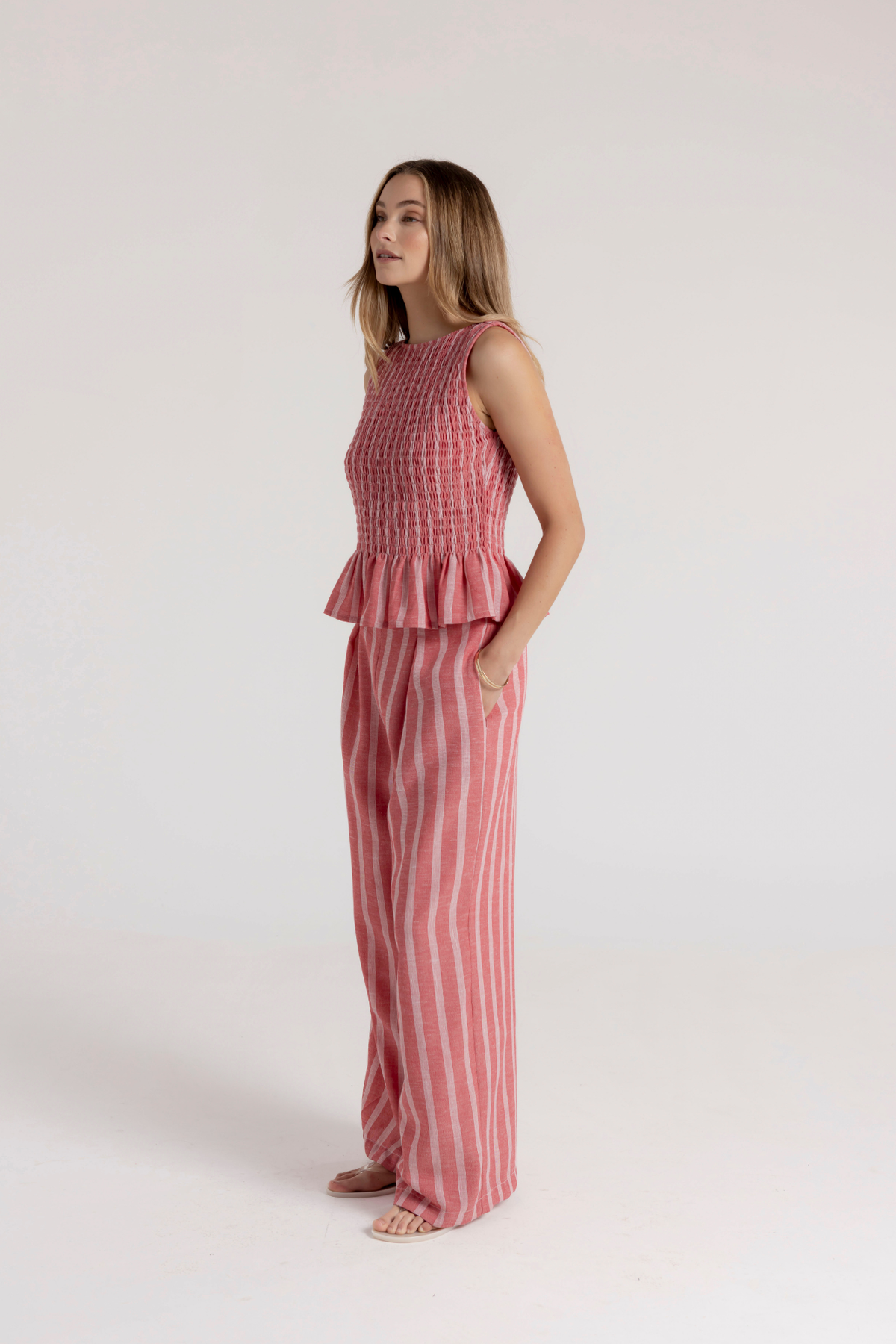 ALBA PANT - STRAWBERRY
