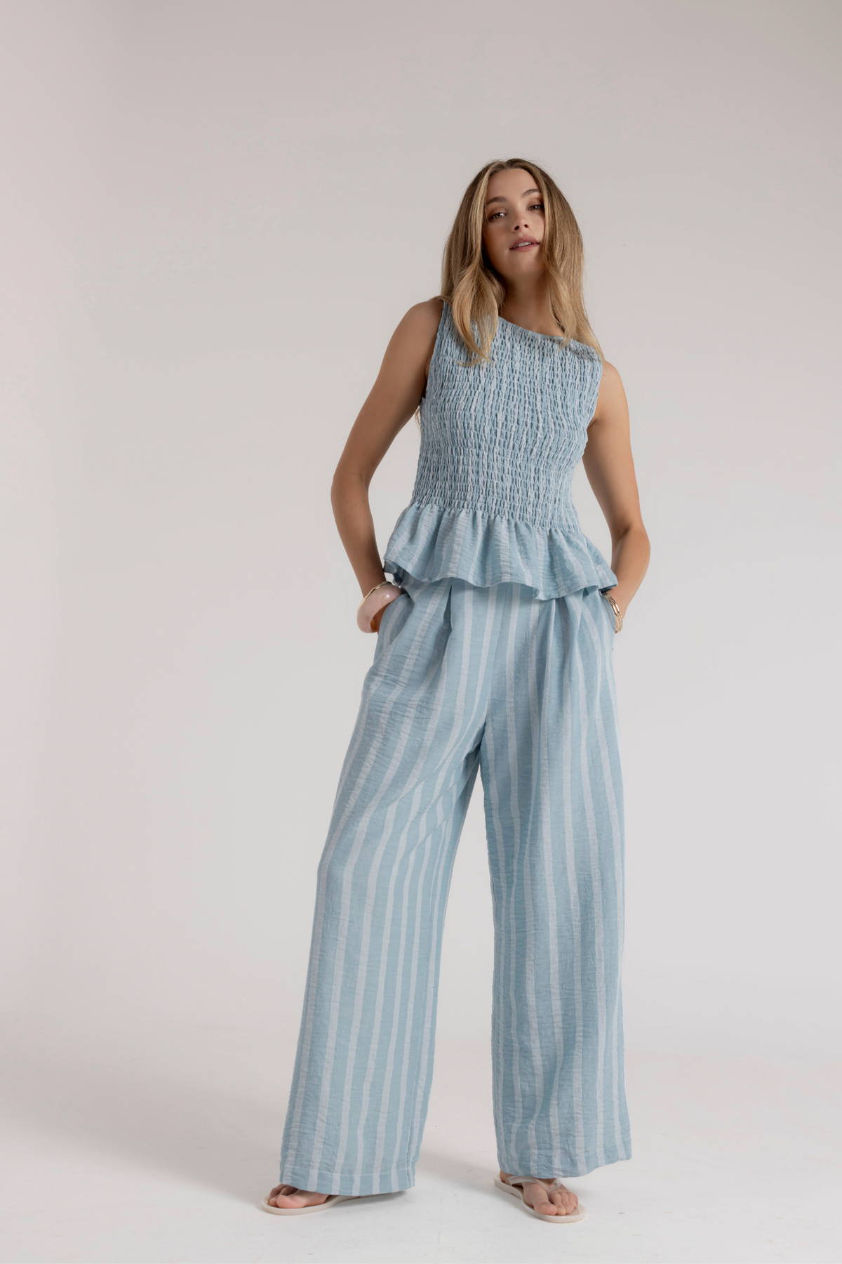 ALBA PANT - SKY BLUE