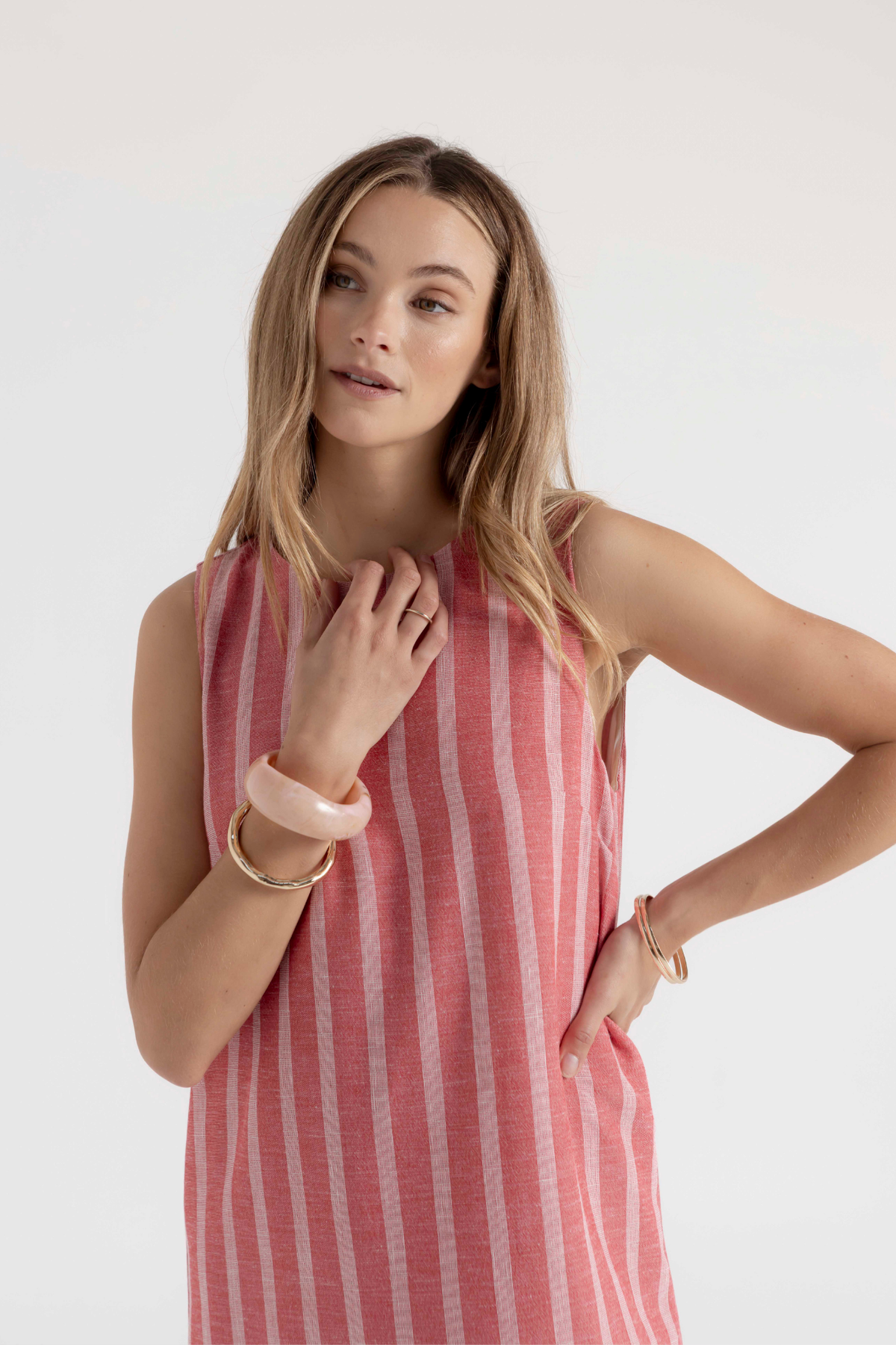 HATTIE DRESS - STRAWBERRY