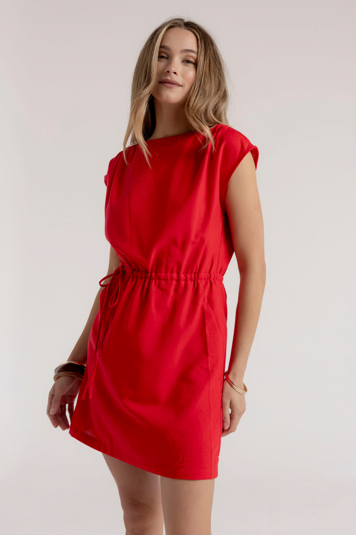 MYLAH DRESS - RED