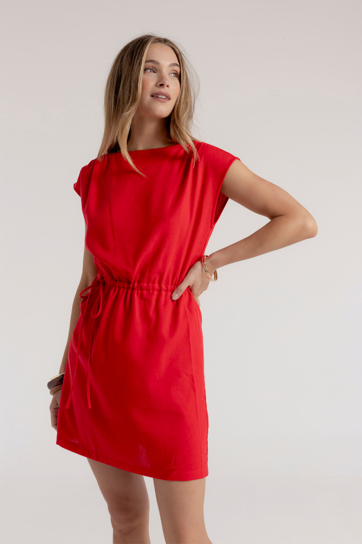 MYLAH DRESS - RED