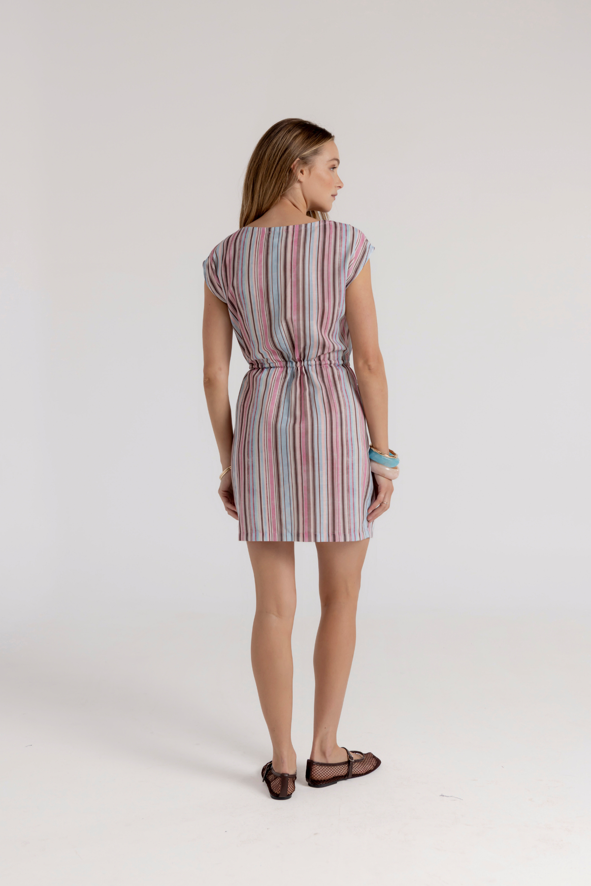 MYLAH DRESS - STRIPE