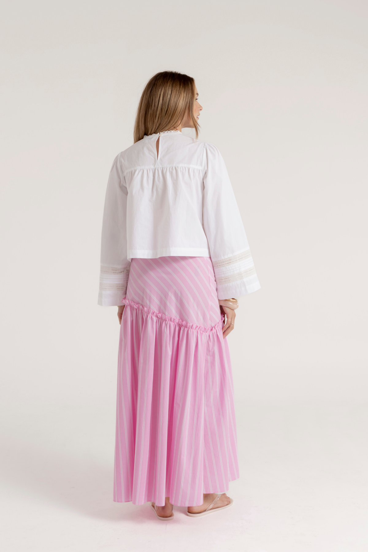 ANYA BLOUSE - WHITE