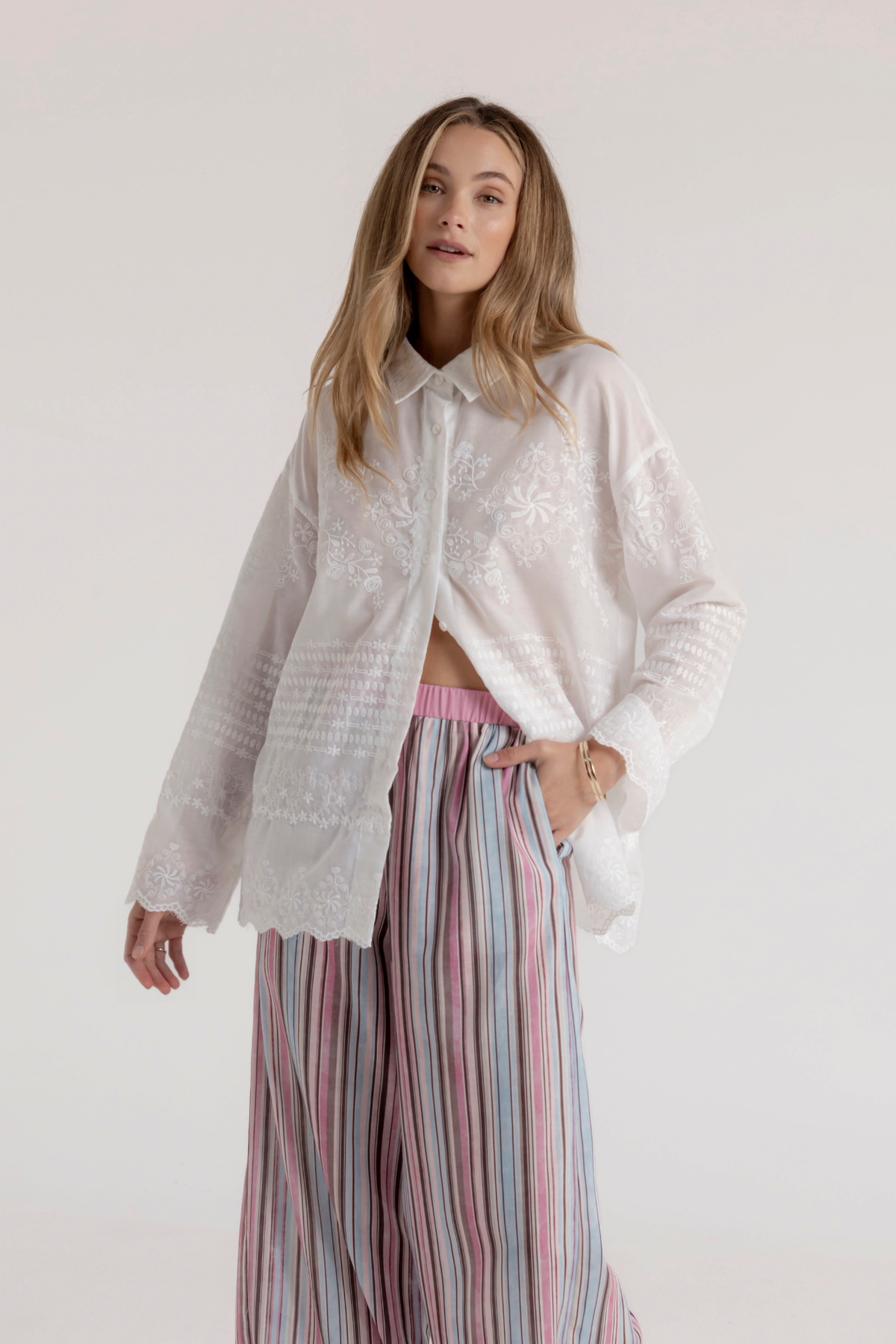 SELENE SHIRT - WHITE