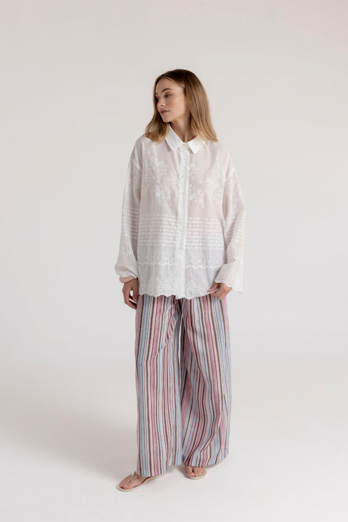 SELENE SHIRT - WHITE