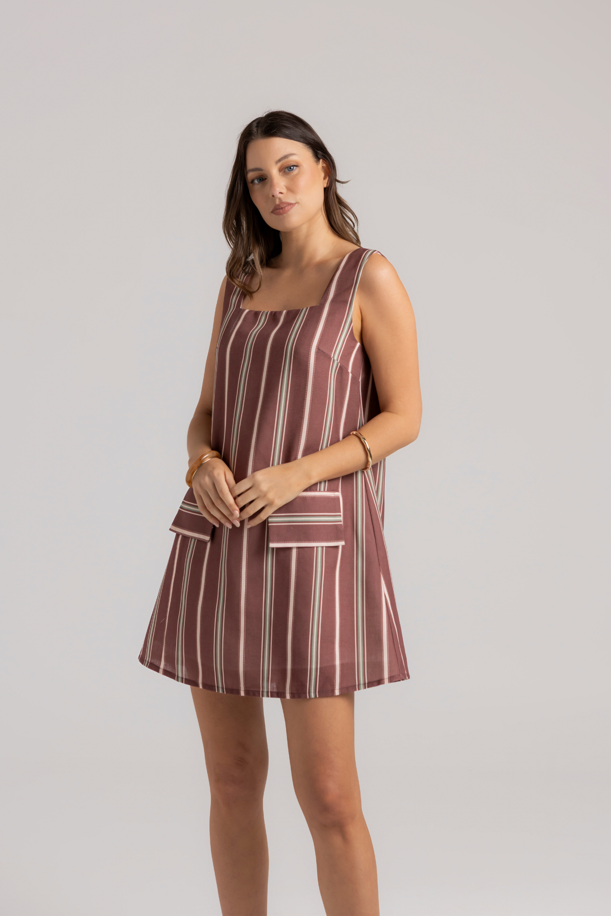ROMY DRESS - STRIPE