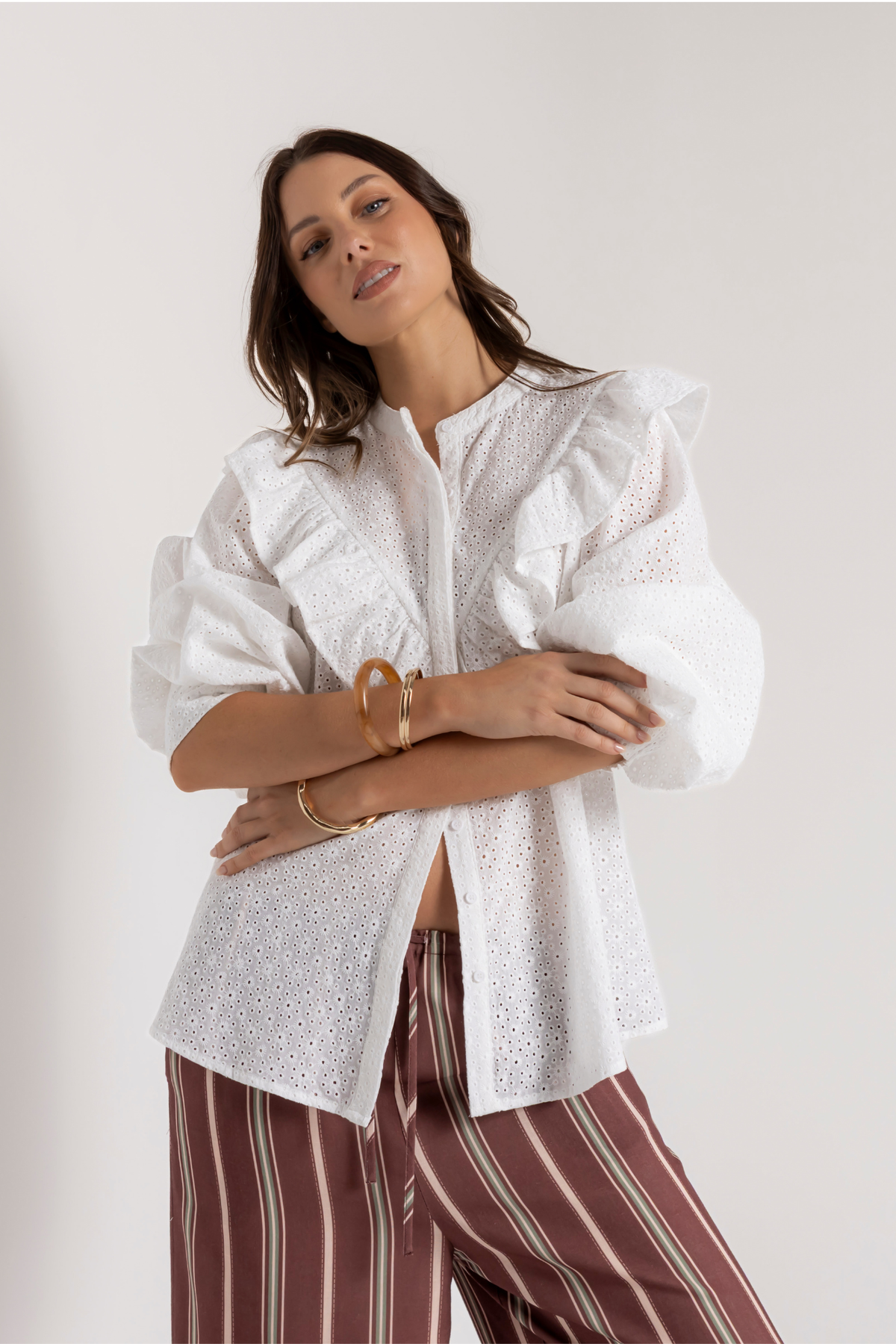 ELISA BLOUSE - WHITE