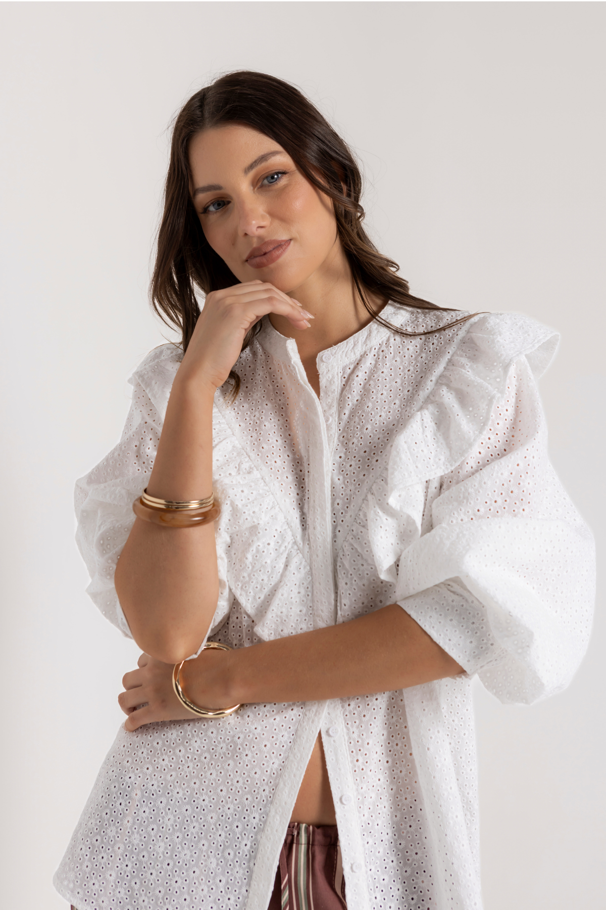ELISA BLOUSE - WHITE