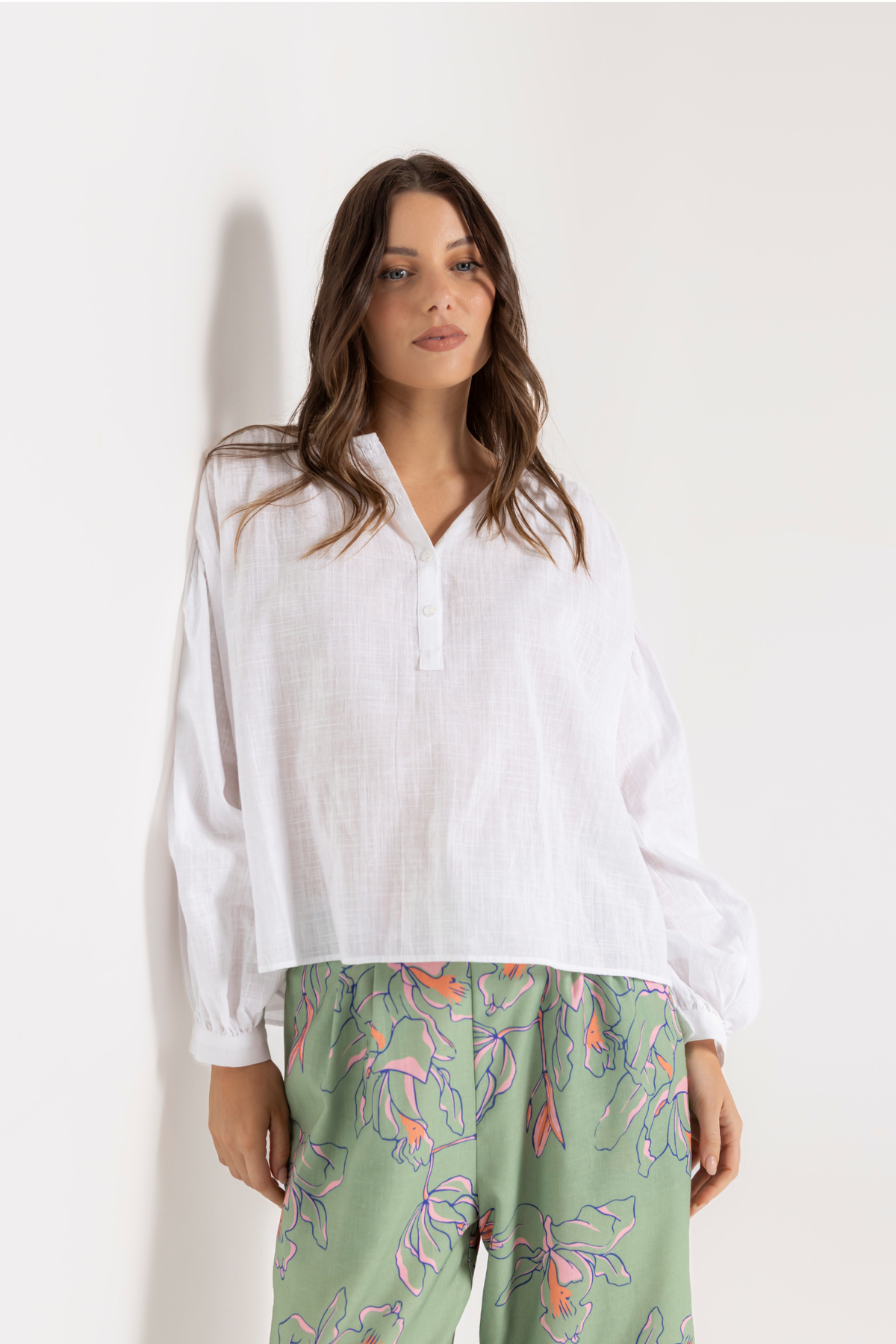 IRIS BLOUSE - WHITE