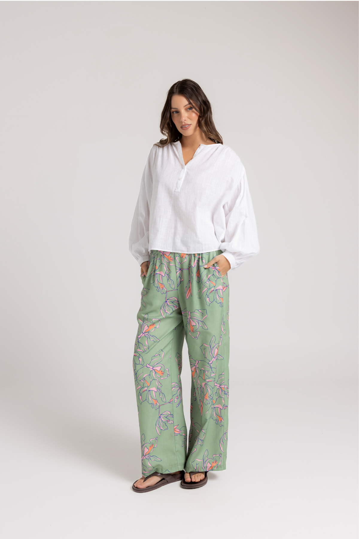 IRIS BLOUSE - WHITE