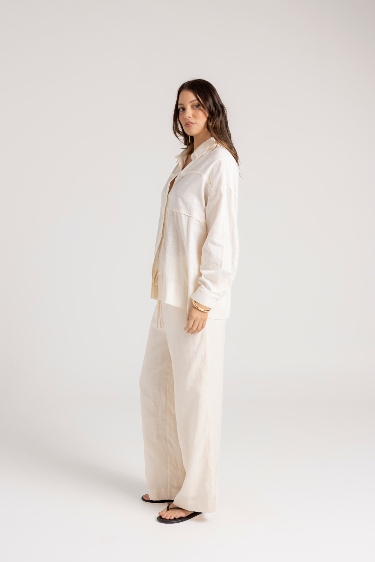 MILA SHIRT - BUTTER