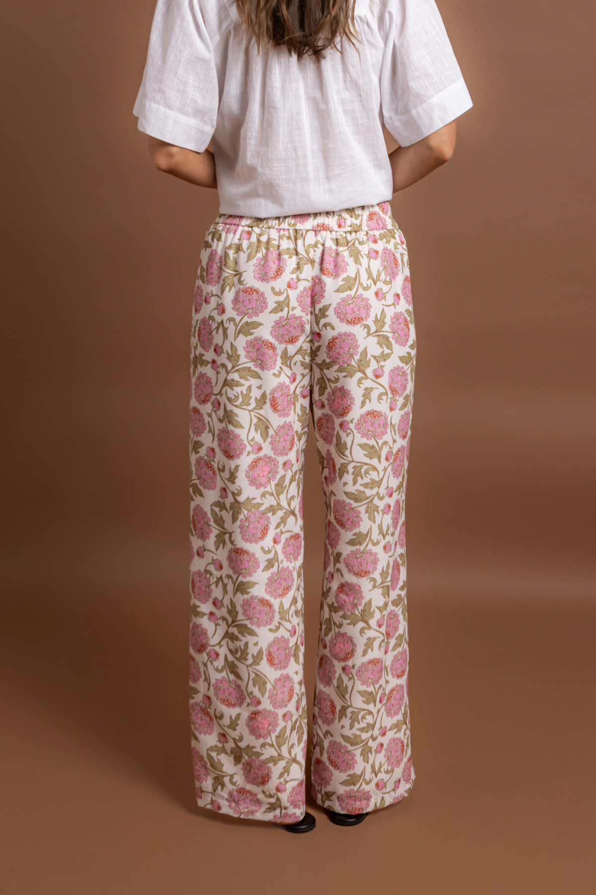BRYNN PANT - PINK FLORAL