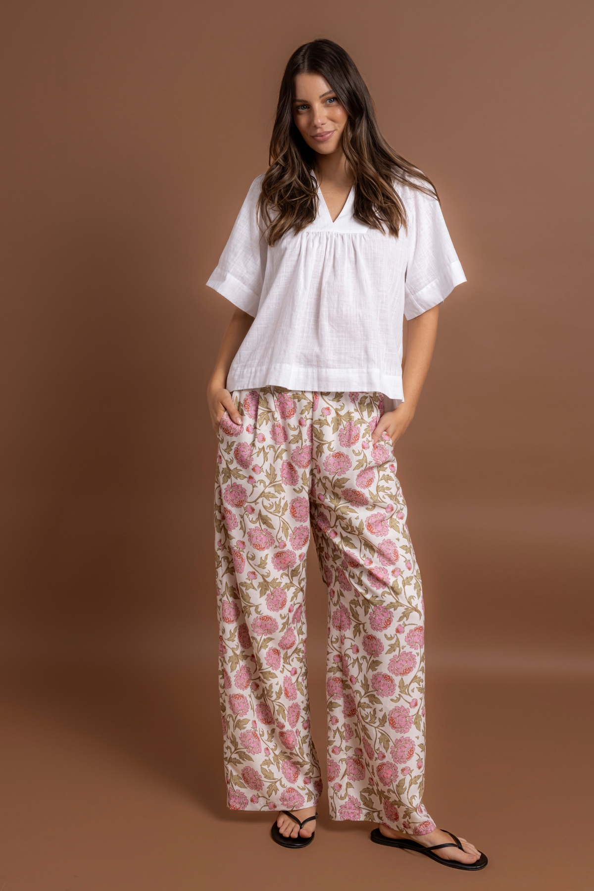 AURORA BLOUSE - WHITE