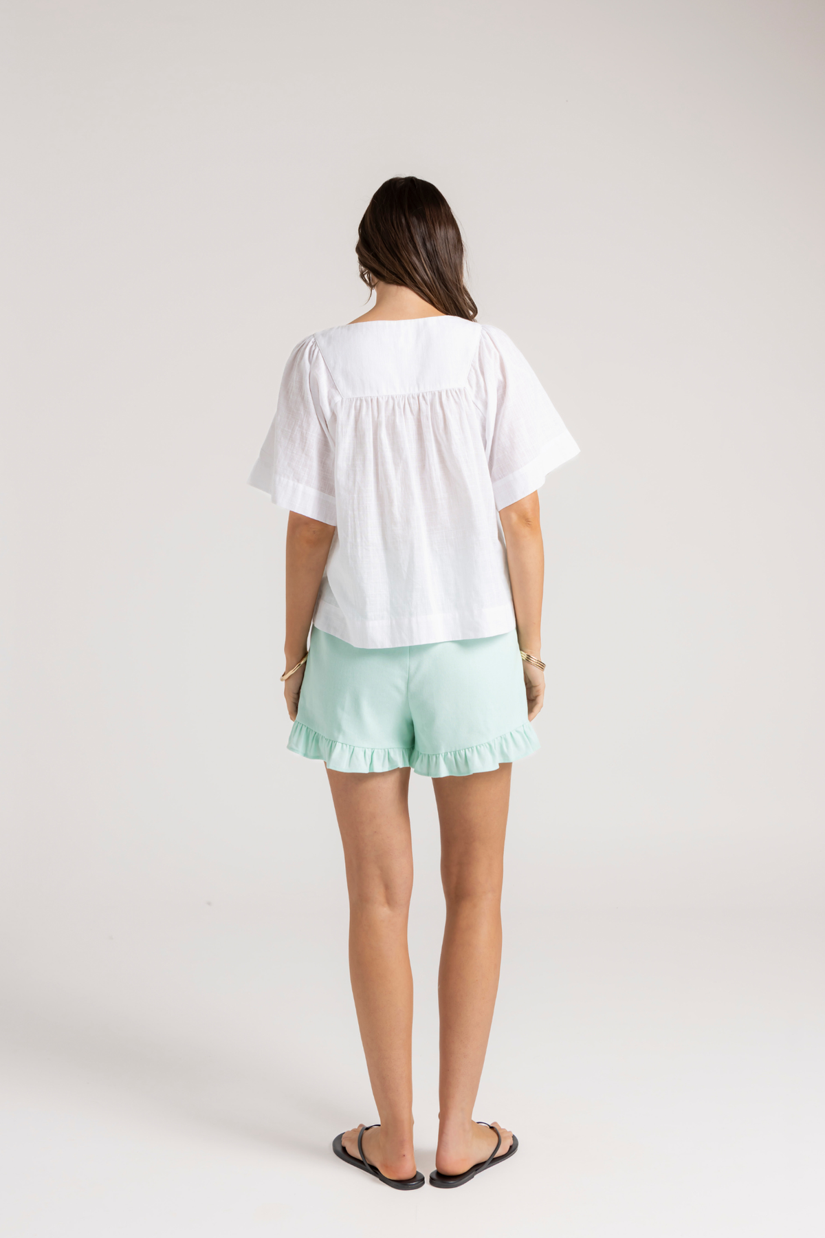 AURORA BLOUSE - WHITE