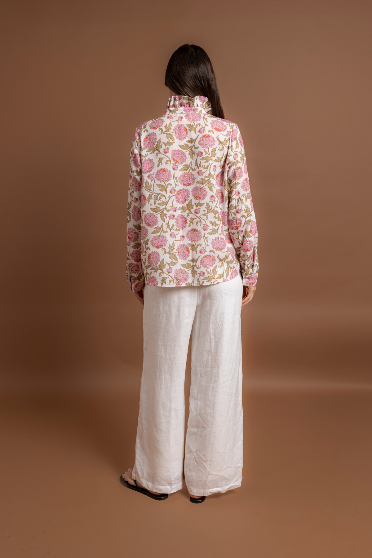 AMARA SHIRT - PINK FLORAL