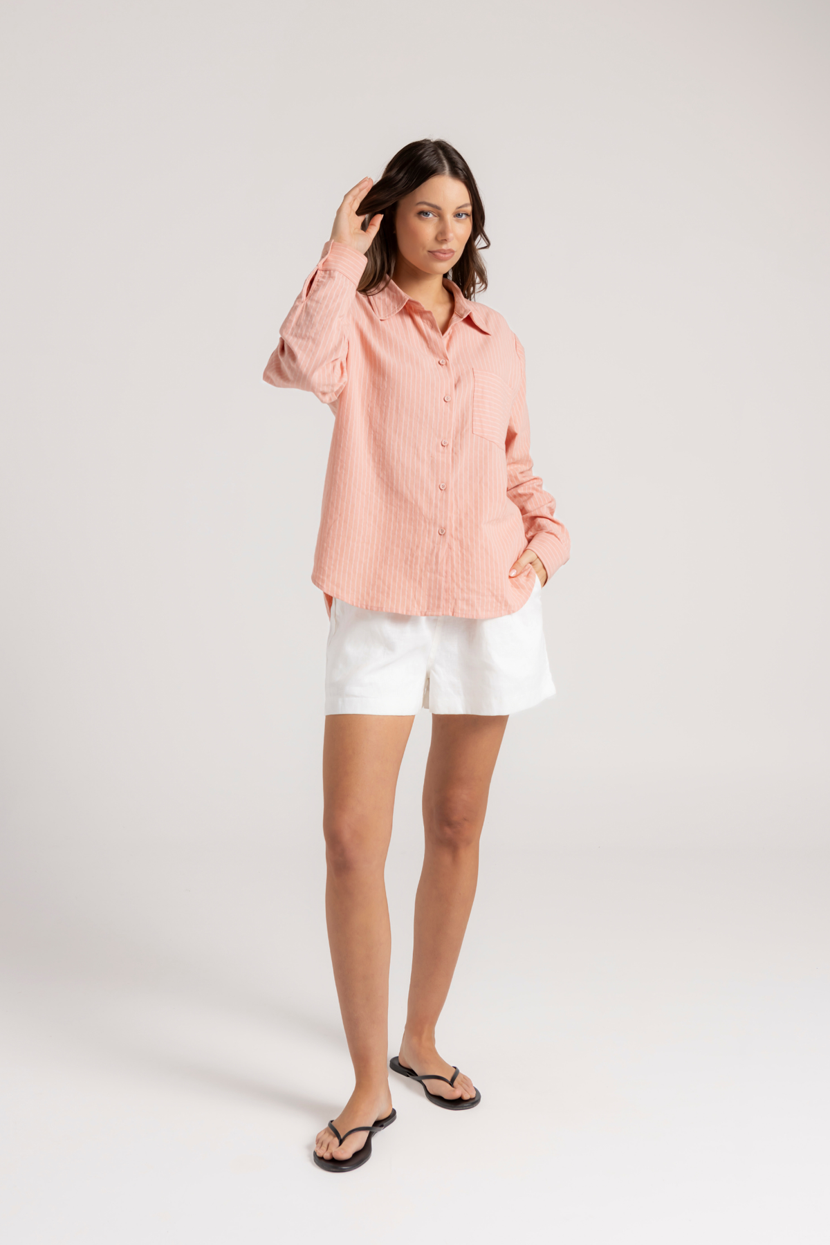 BRIAR SHIRT - PEACH
