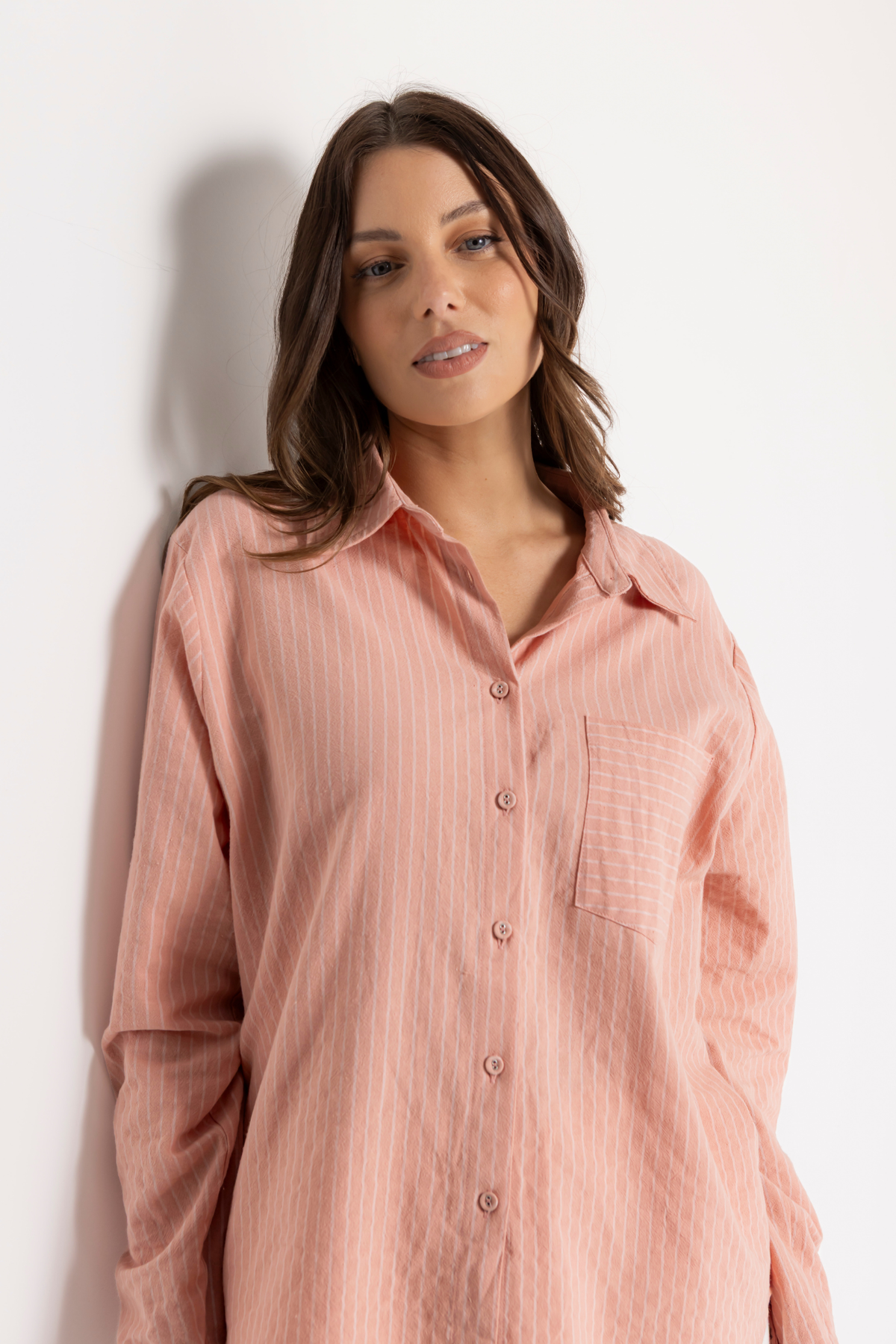 BRIAR SHIRT - PEACH