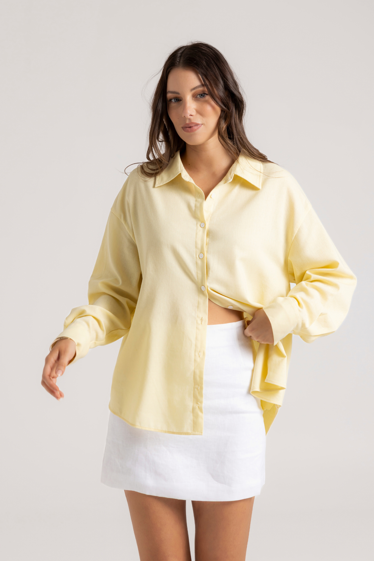 ZALI SHIRT - YELLOW