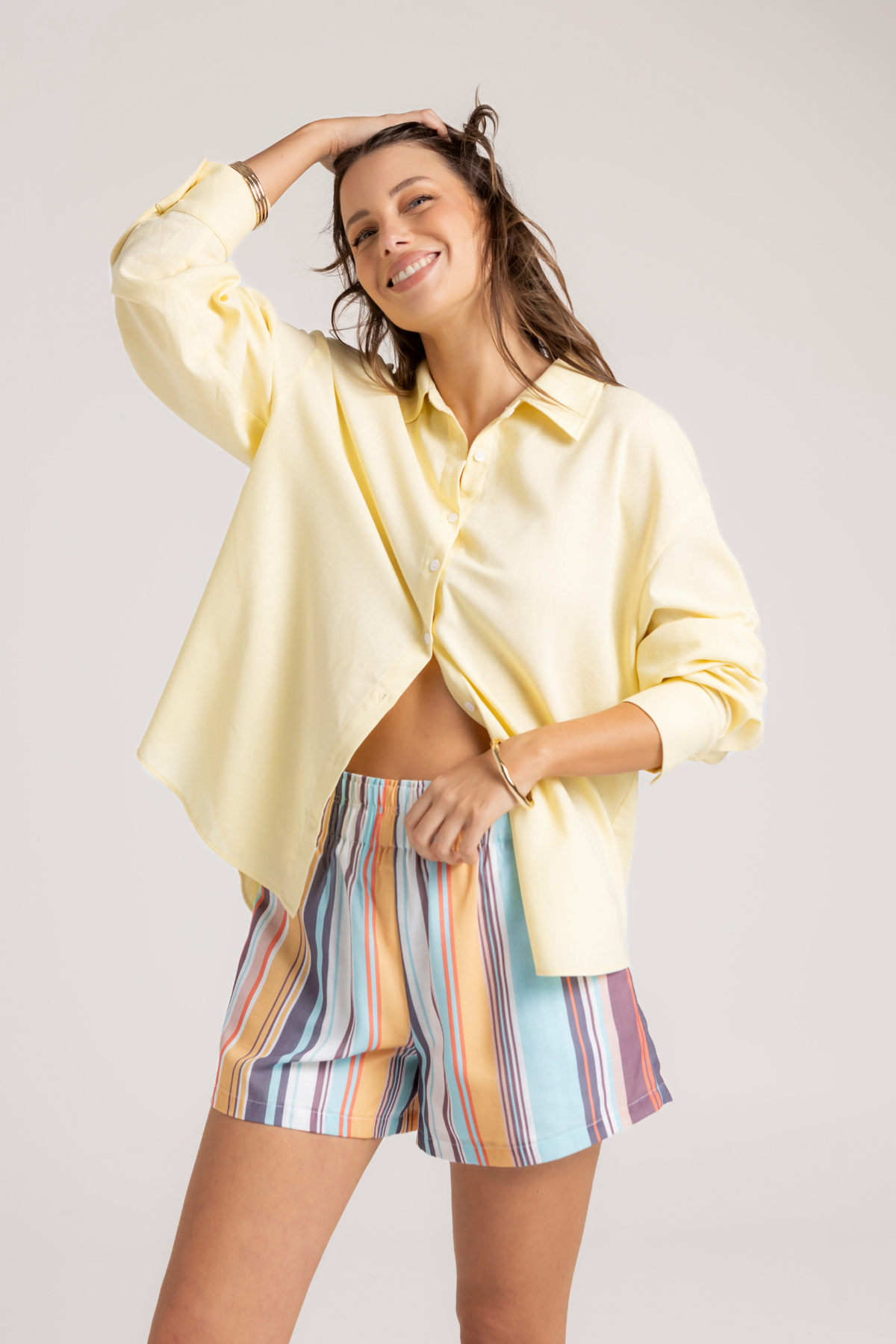 ZALI SHIRT - YELLOW