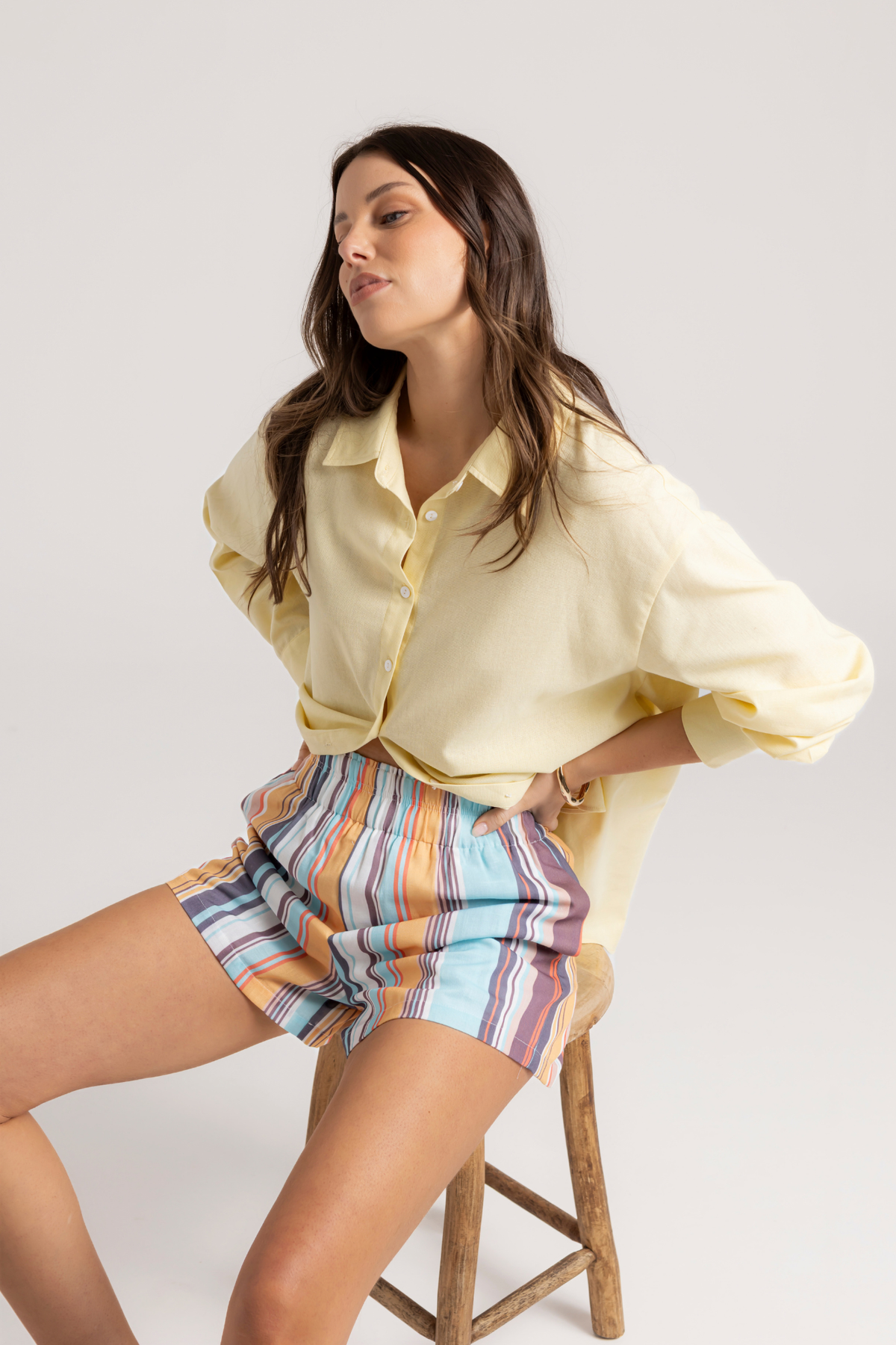 CASSIE SHORT - STRIPE