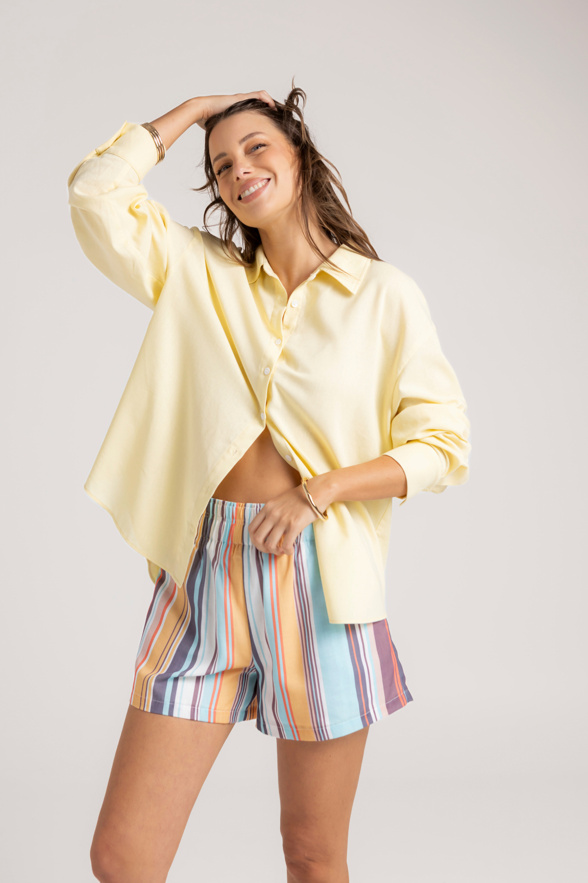 CASSIE SHORT - STRIPE