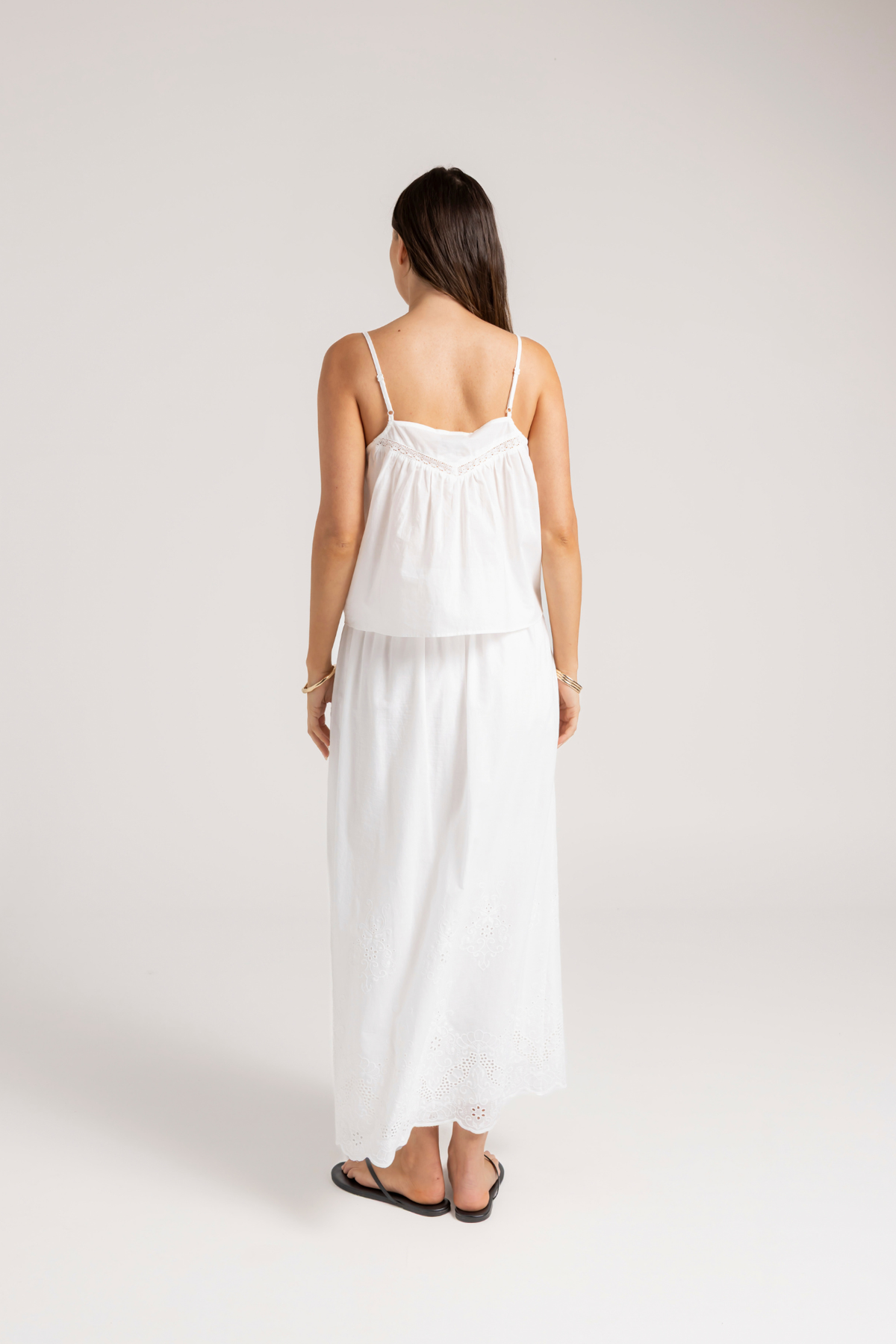 NAIA TOP - WHITE