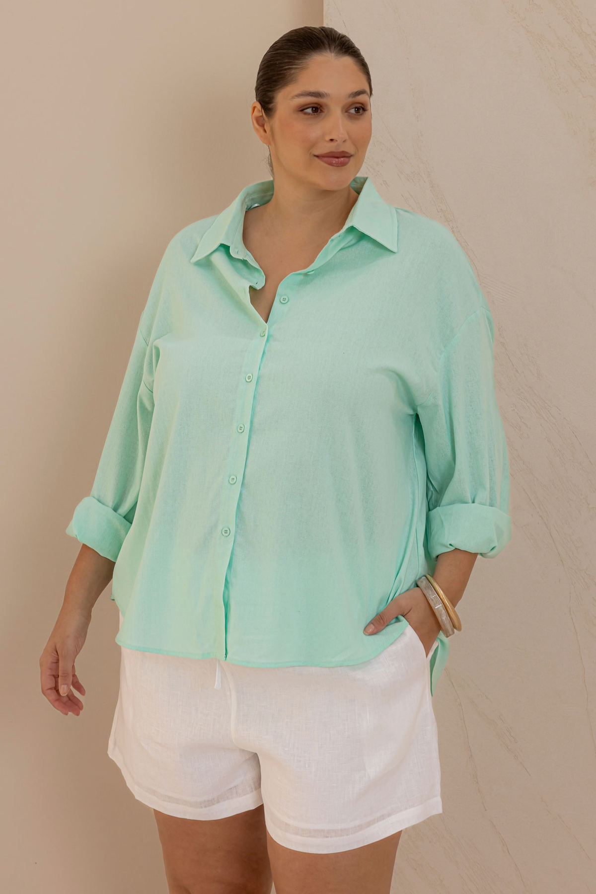 ZALI SHIRT - MINT