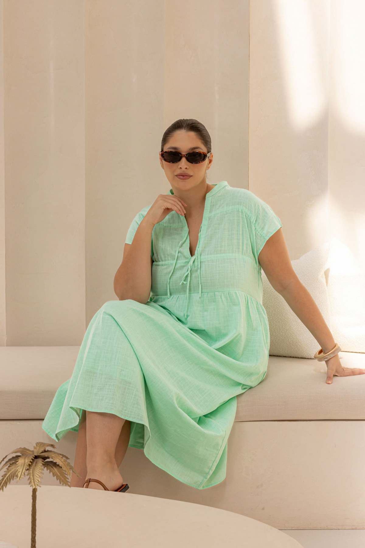 TALA DRESS - MINT