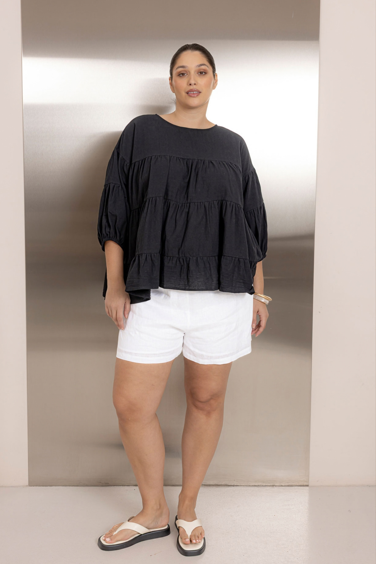 MAYA BLOUSE - BLACK